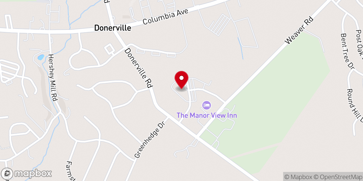 Map showing location of Faith Bible Fellowship Church