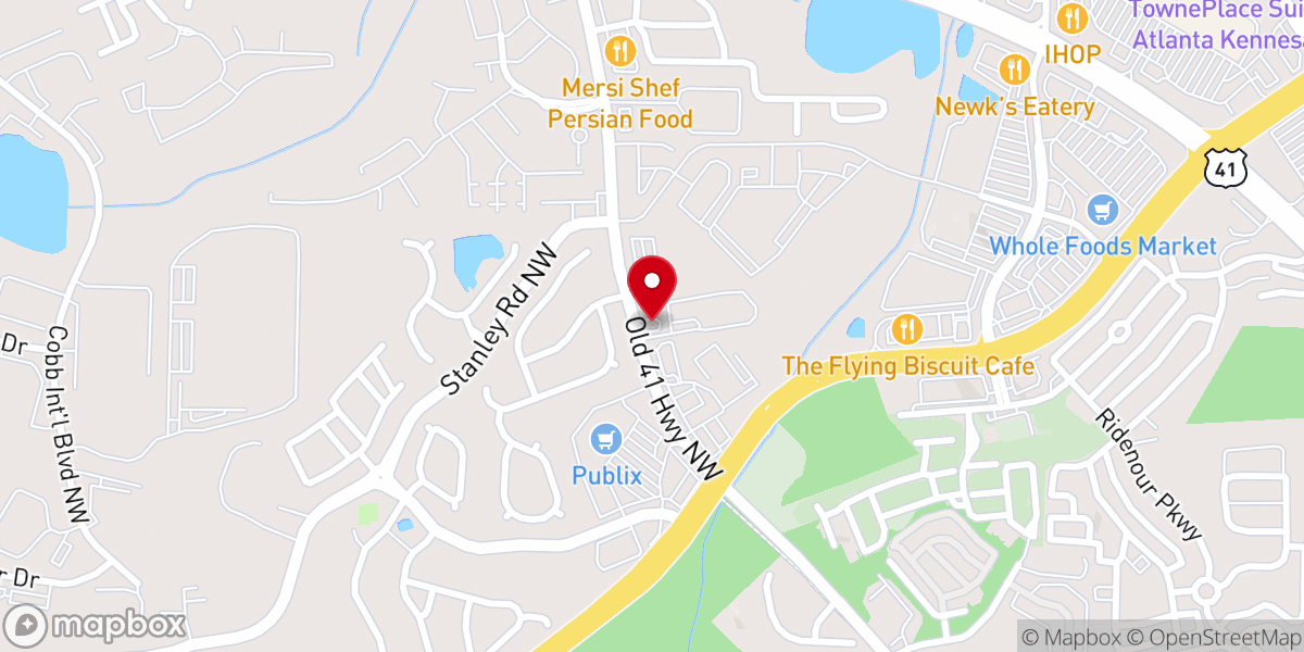 Map showing location of Preferred Personnel Solutions, Inc. Corporate Office