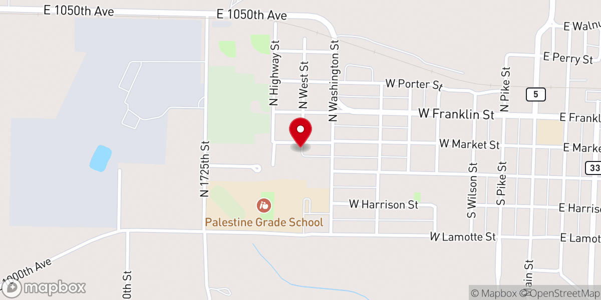 Map showing location of Outer West Market Church