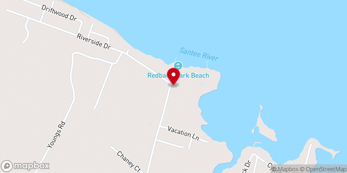 Map showing location of Indian Bluff Recreation Park
