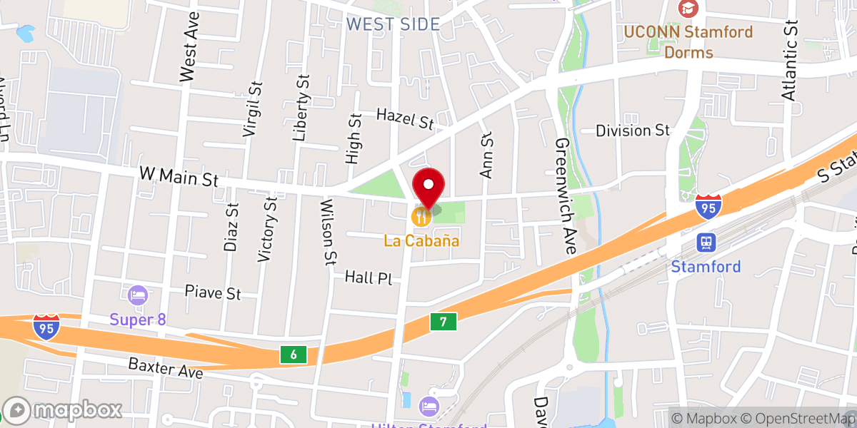 Map showing location of First Spanish Christian Church