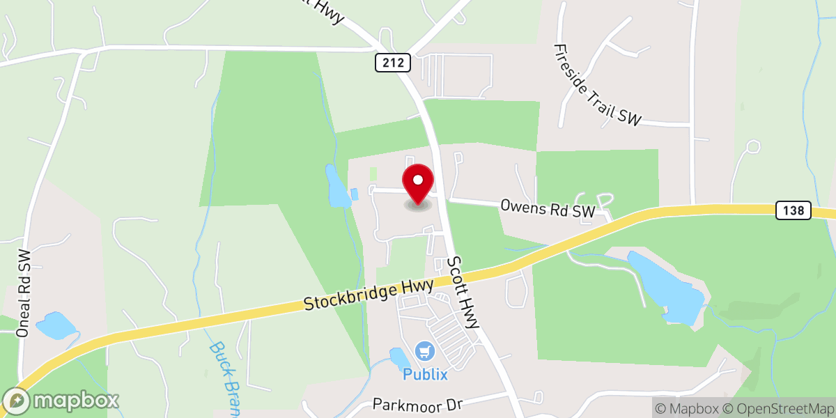 Map showing location of RESET Church inc.