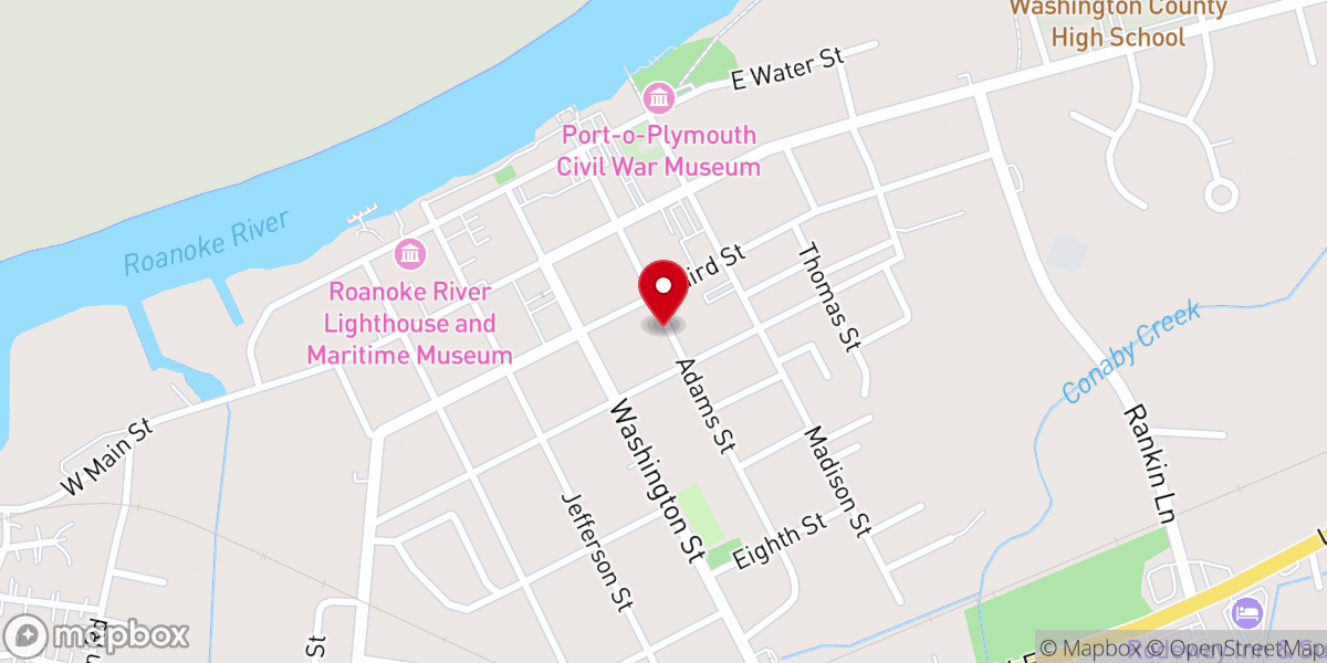 Map showing location of United Methodist Church Plymouth UMC