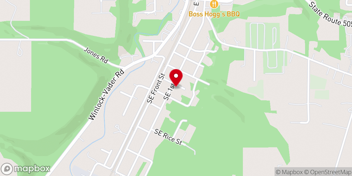 Map showing location of Living Stone Assembly of God