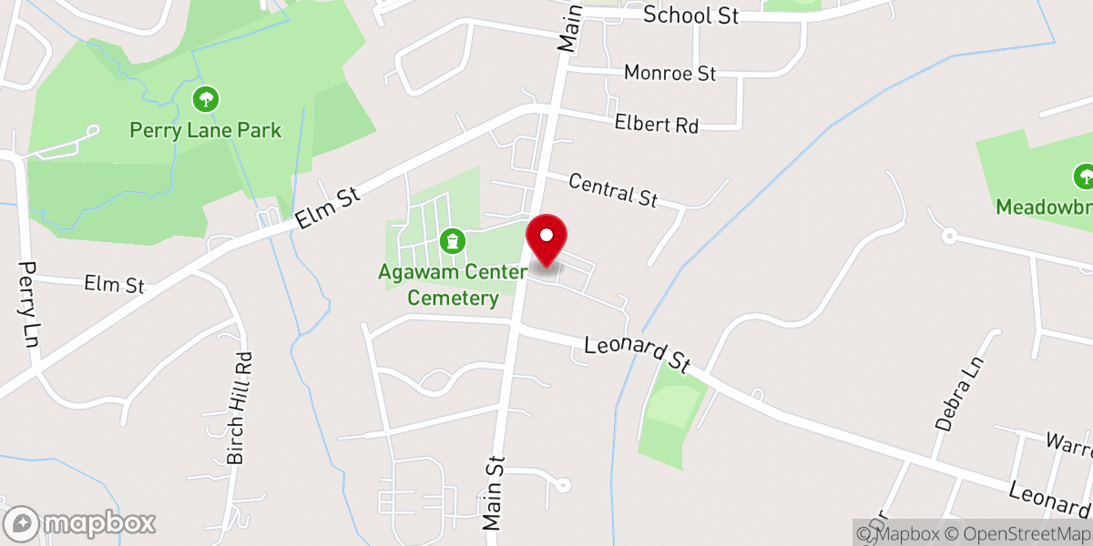 Map showing location of Saint John the Evangelist