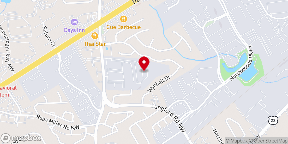 Map showing location of New Life Church (Gereja New Life)