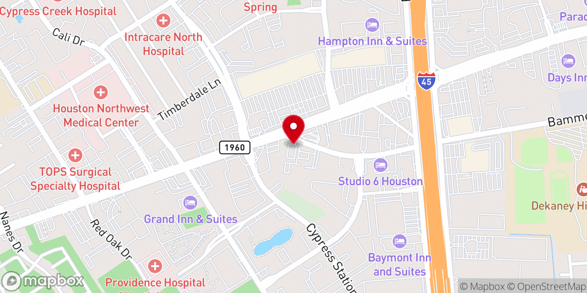Map showing location of Grace Family Baptist Church