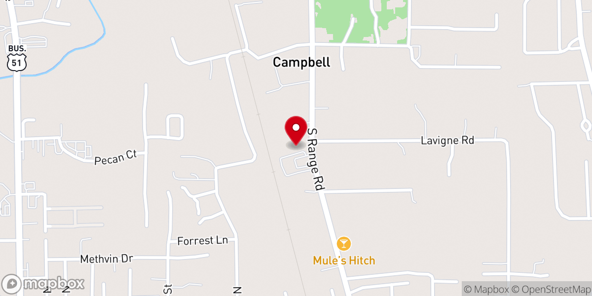 Map showing location of First True Love World Outreach