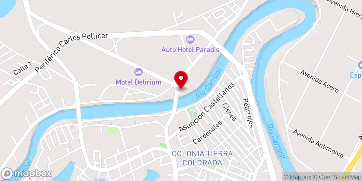 Map showing location of Iglesia Cristiana Bautista: Palabra De Verdad