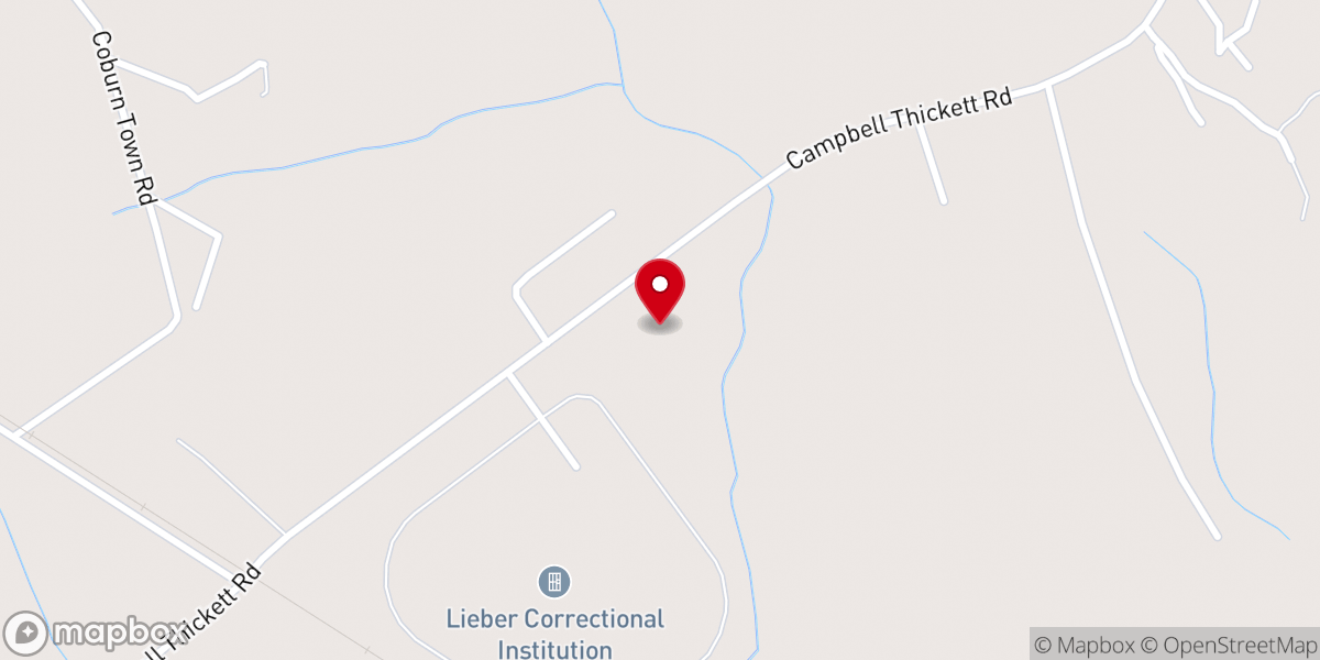 Map showing location of Coastal Regional Evaluation Center