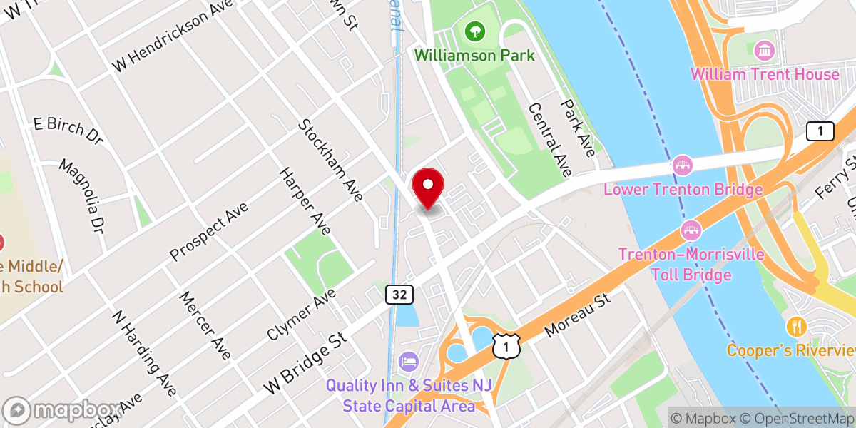 Map showing location of Compass Fellowship