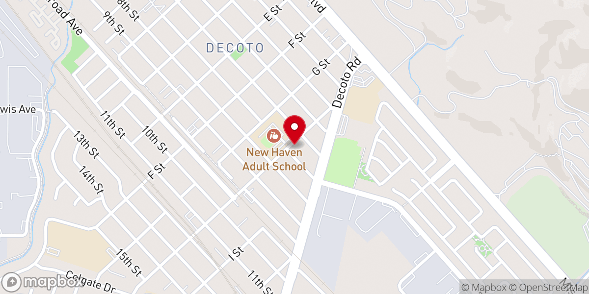 Map showing location of Union City Seventh-day Adventist Church