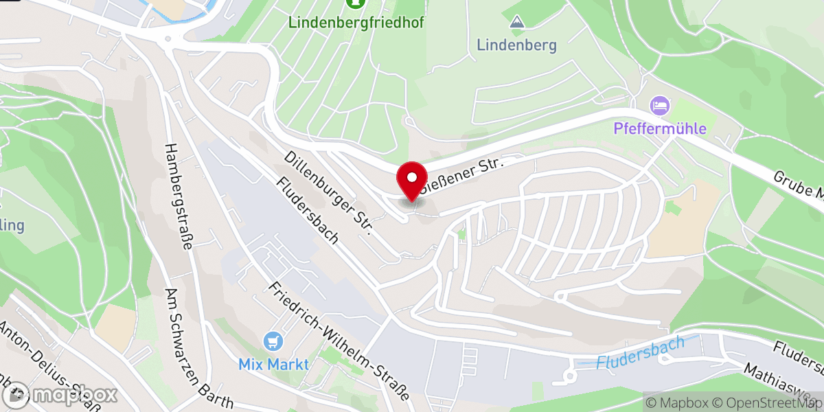 Map showing location of Zinzendorfhaus - Ev. Lukas-Kirchengemeinde Siegen