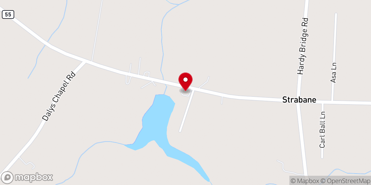 Map showing location of Holy Innocents Episcopal Church