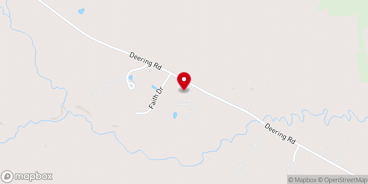 Map showing location of Grace Bible Church