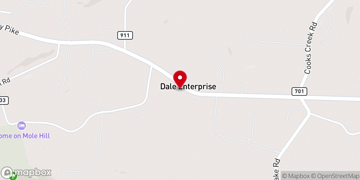 Map showing location of Harrisonburg Unitarian Fellowship