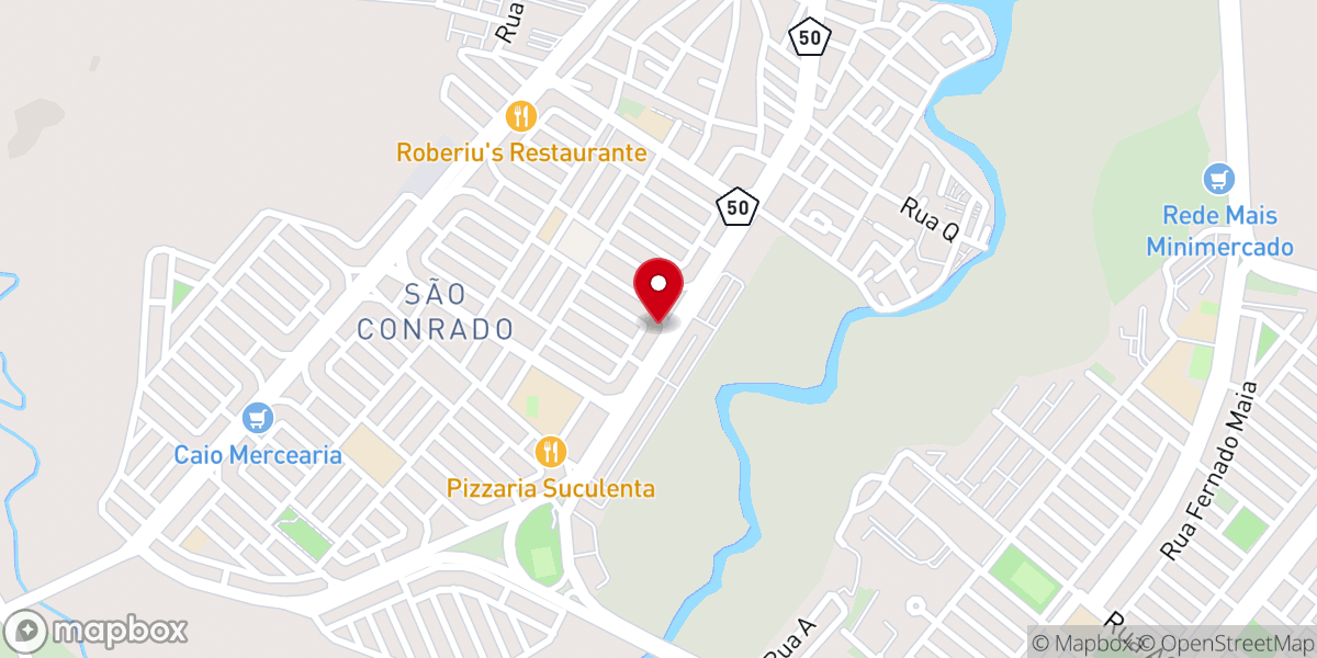 Map showing location of Assembleia de Deus Missão - Orlando Dantas I