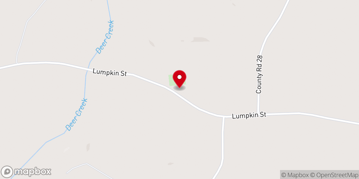 Map showing location of Historic Sharon Church