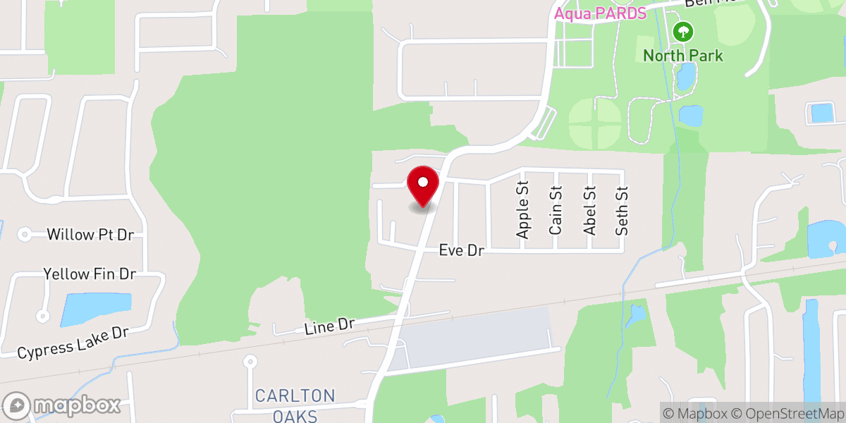 Map showing location of The Gathering Church