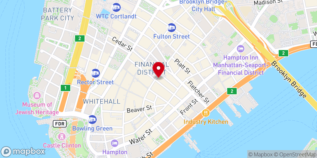 Map showing location of Church of Our Lady of Victory
