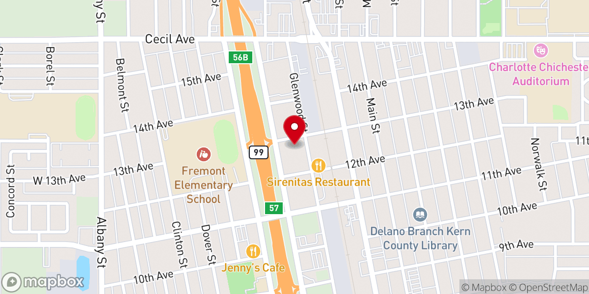 Map showing location of Holy Redeemer Full Gospel Church