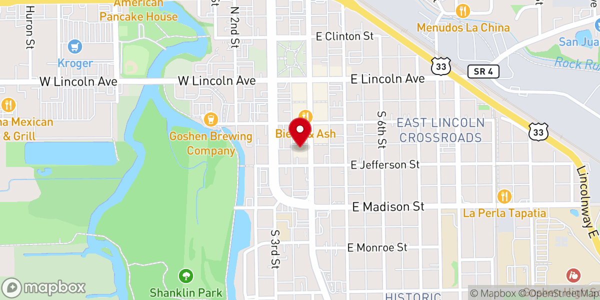 Map showing location of The Window
