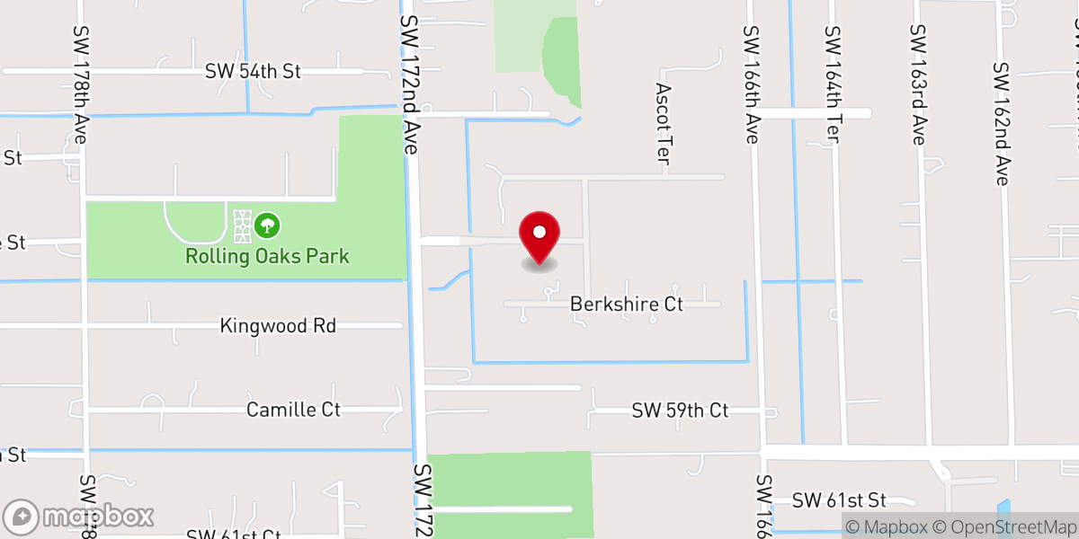 Map showing location of Iglesia Mision Vida Inc