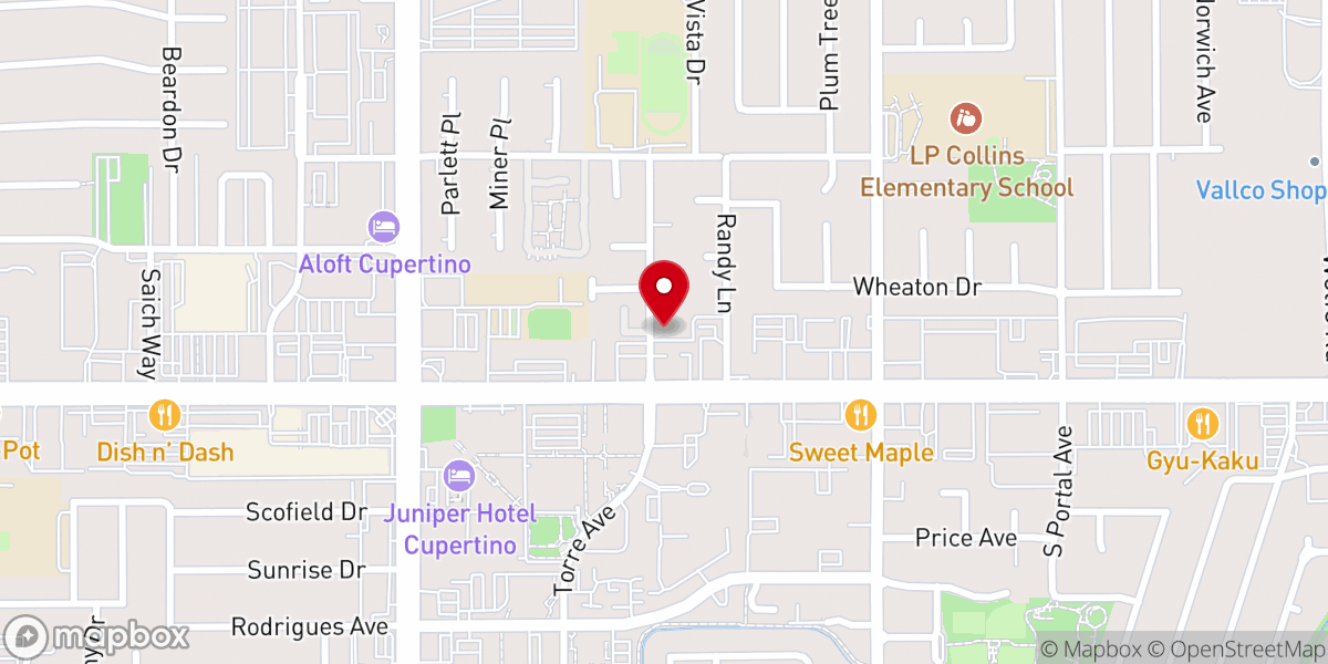 Map showing location of West Valley Community Services