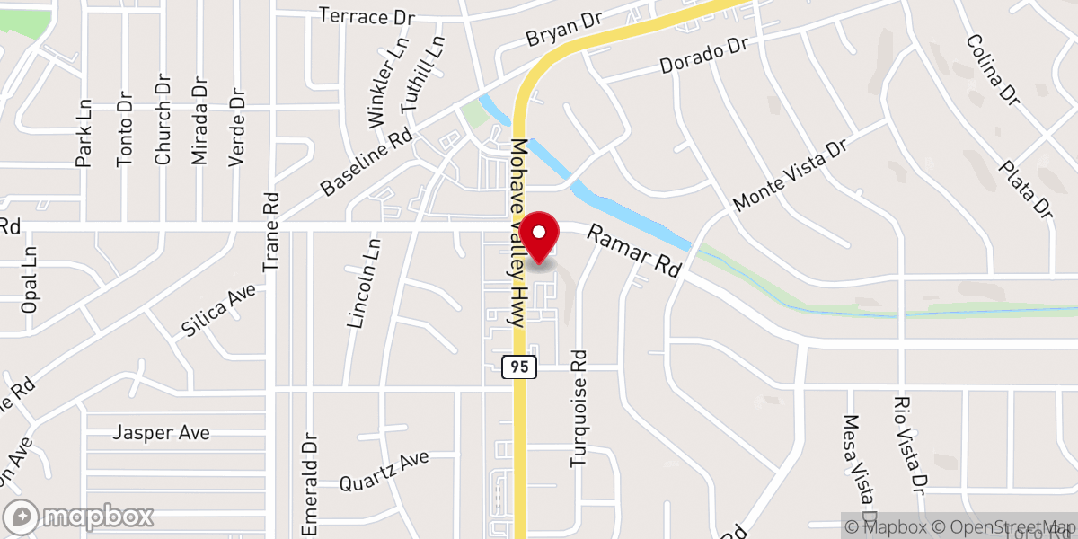 Map showing location of Buffalo Wild Wings