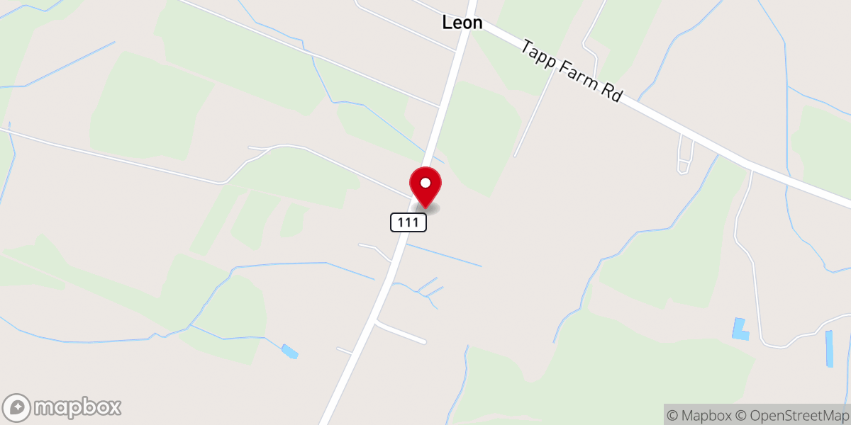 Map showing location of Smiths Church