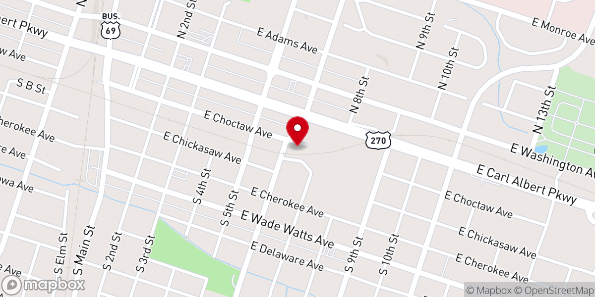 Map showing location of GODS CHOSEN ONE RESTORATION CHURCH