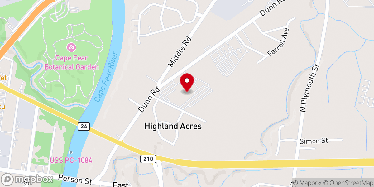 Map showing location of Covenant Love Church