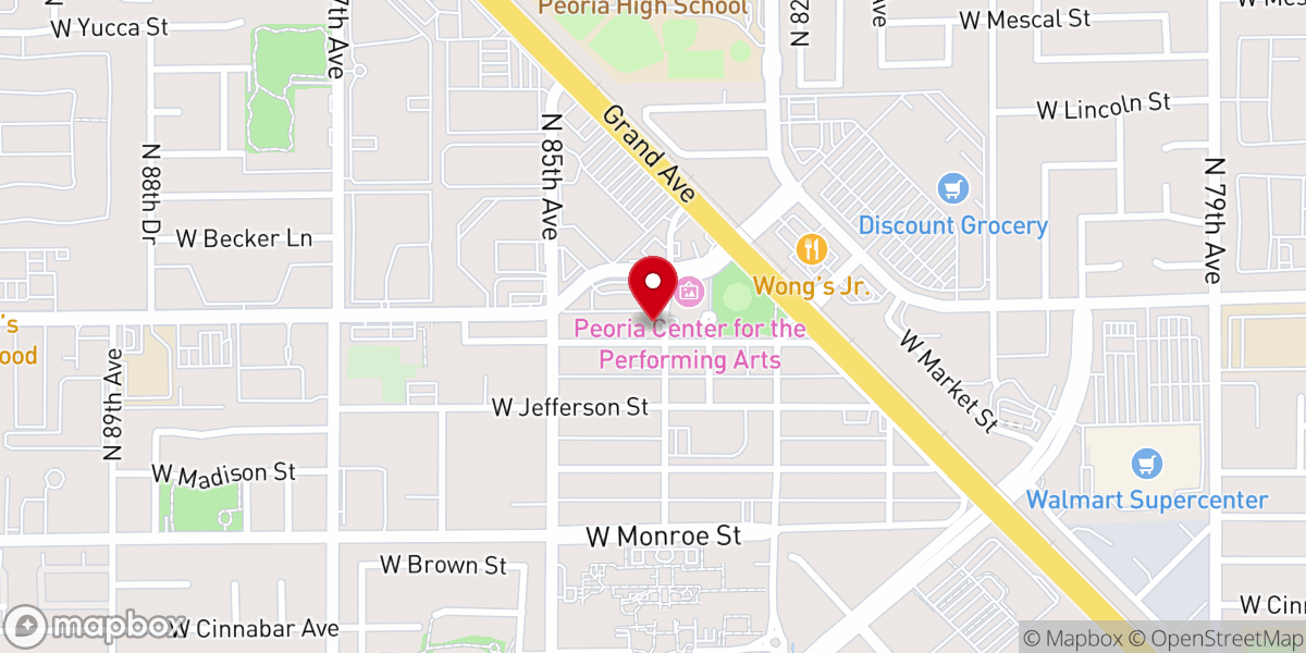 Map showing location of Solid Rock Missionary Baptist Church