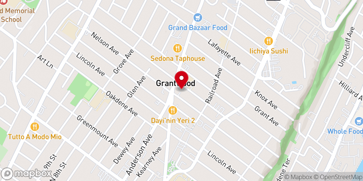 Map showing location of Living Word Church
