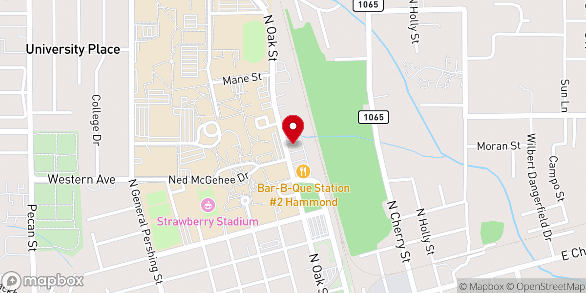 Map showing location of New Creation Spiritual Ministries