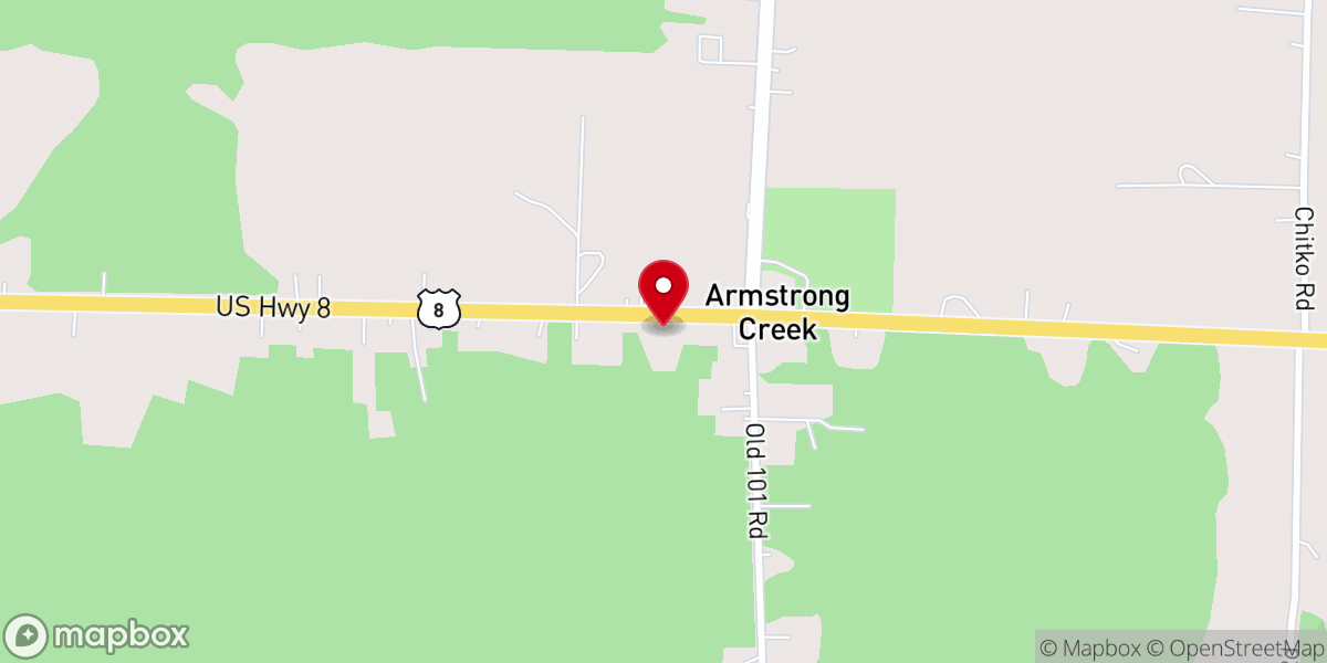 Map showing location of St Stanislaus Kostka Church