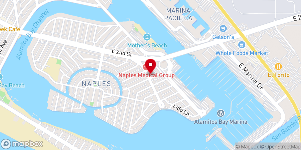 Map showing location of Fifth Church of Christ, Scientist