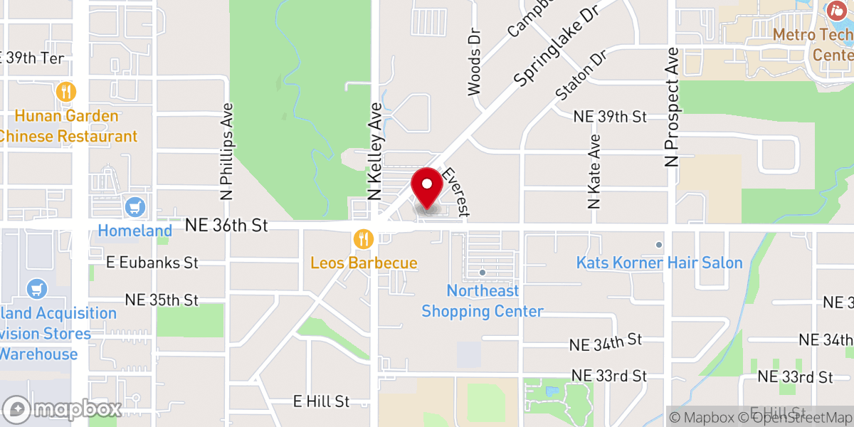 Map showing location of Community Abundant Life Church