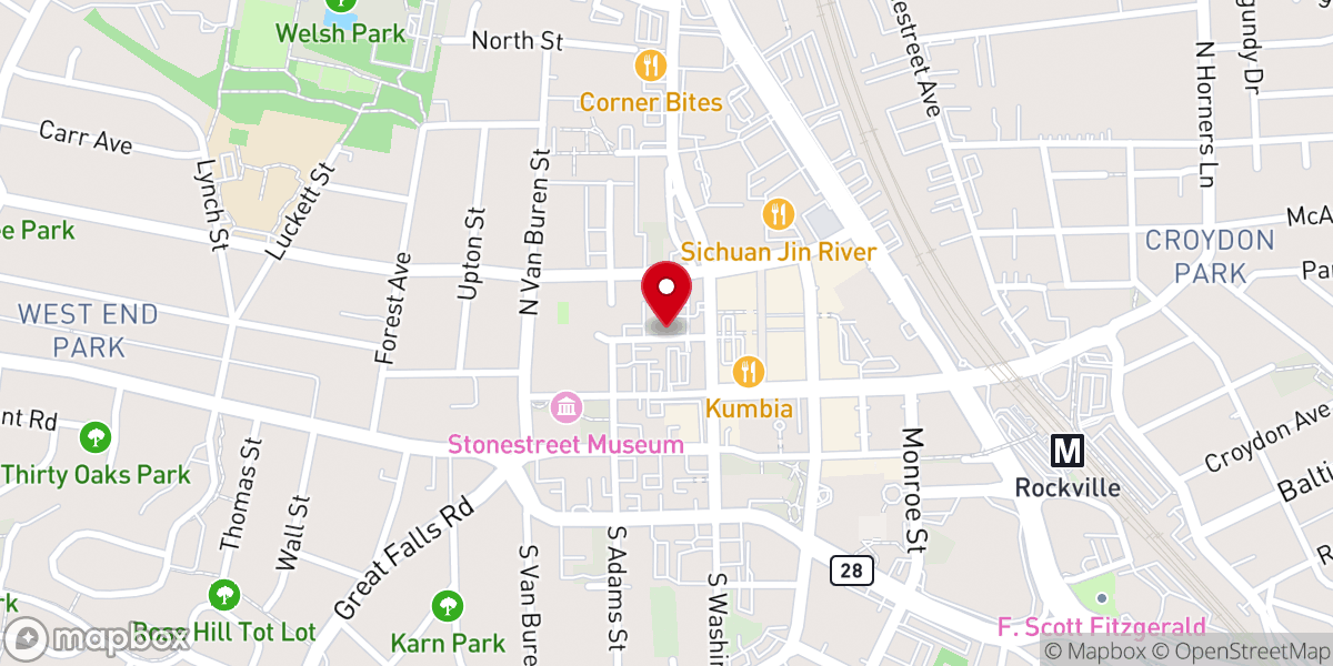 Map showing location of Jerusalem-Mt. Pleasant United Methodist Church