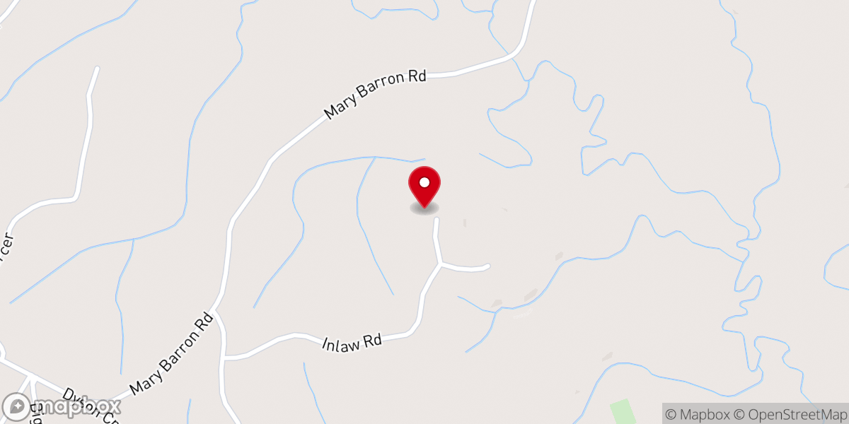 Map showing location of Little Eden Orchard