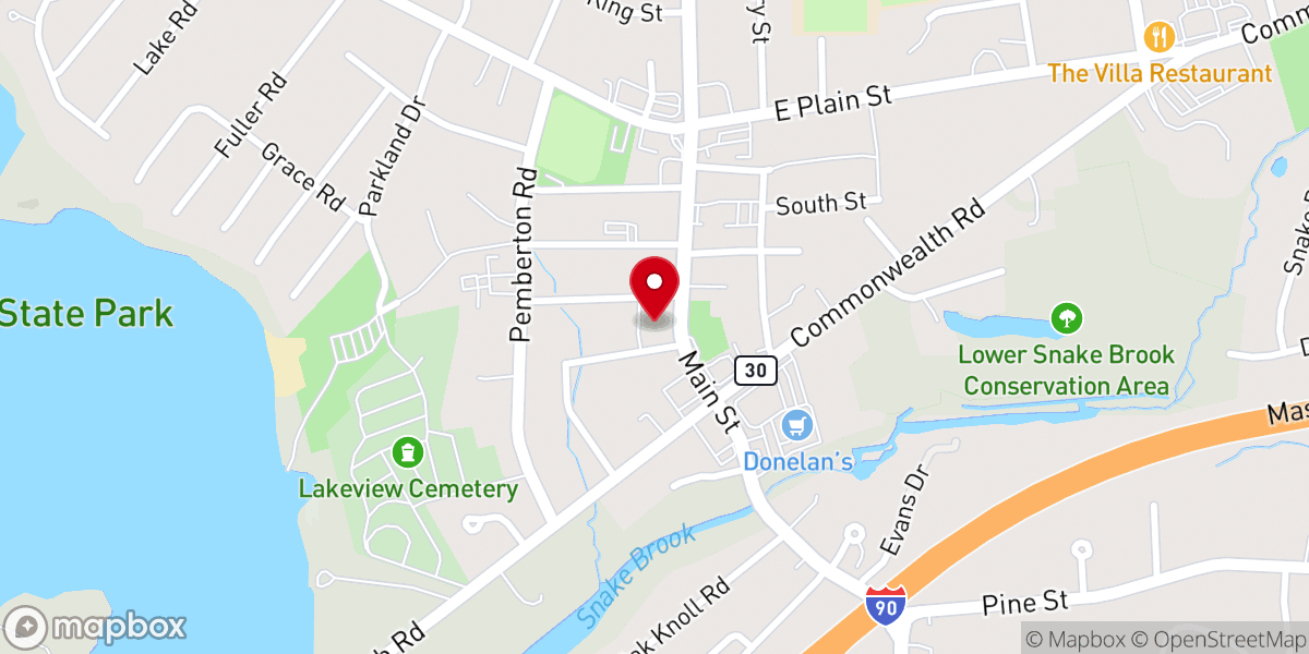 Map showing location of Ascension CSI Church