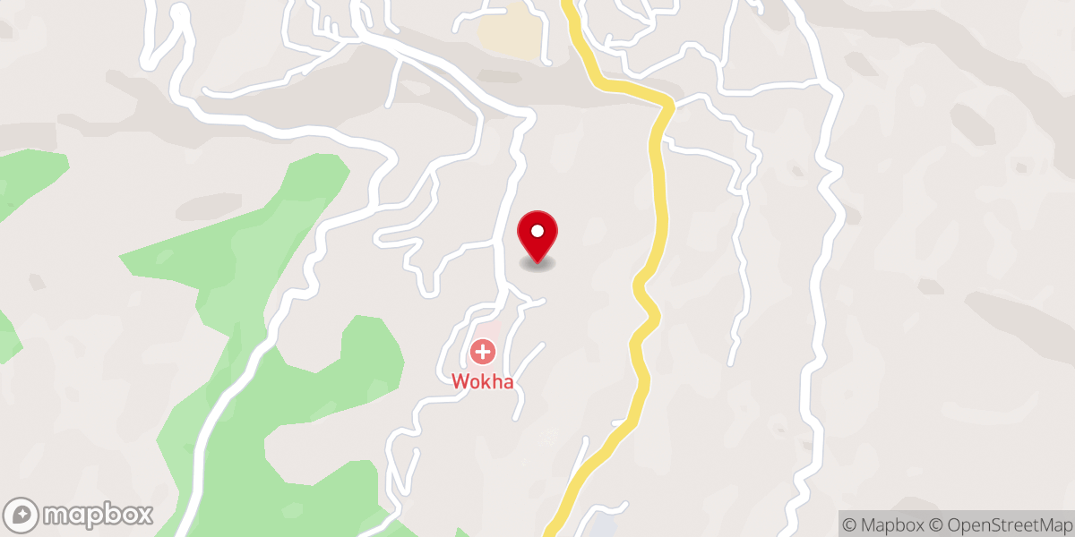 Map showing location of Vungoju Sector Church