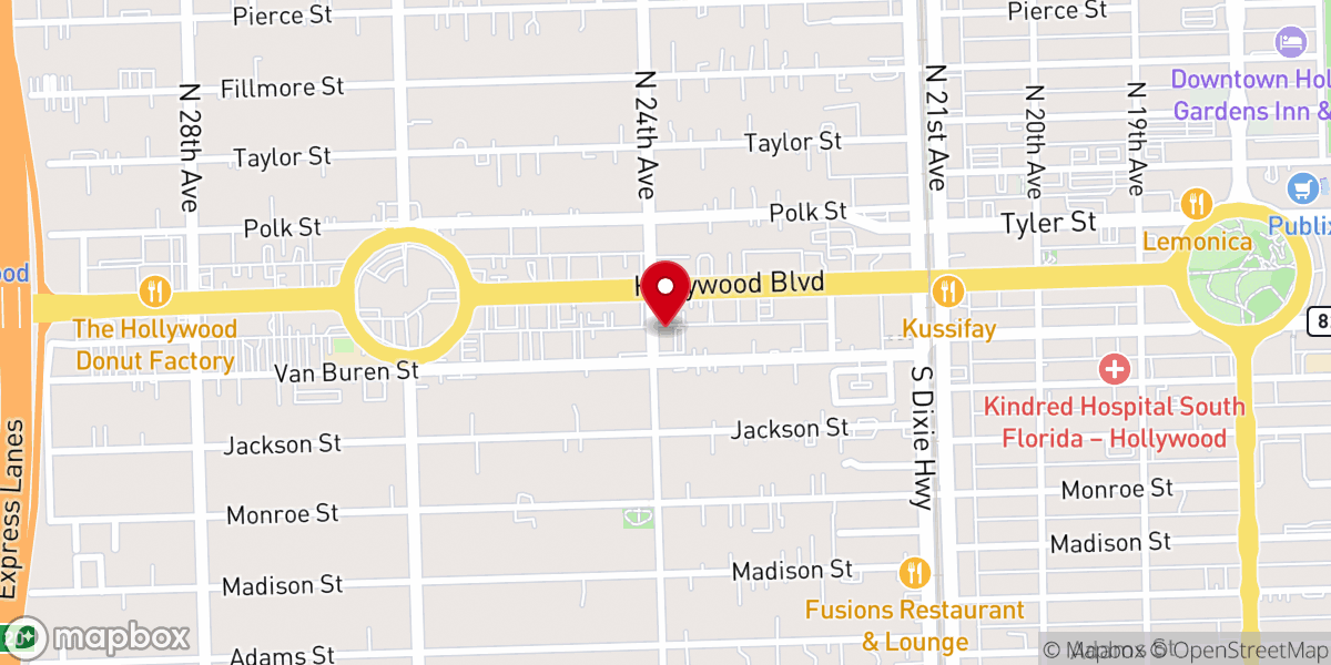 Map showing location of Faith & Life Fellowship Ministries