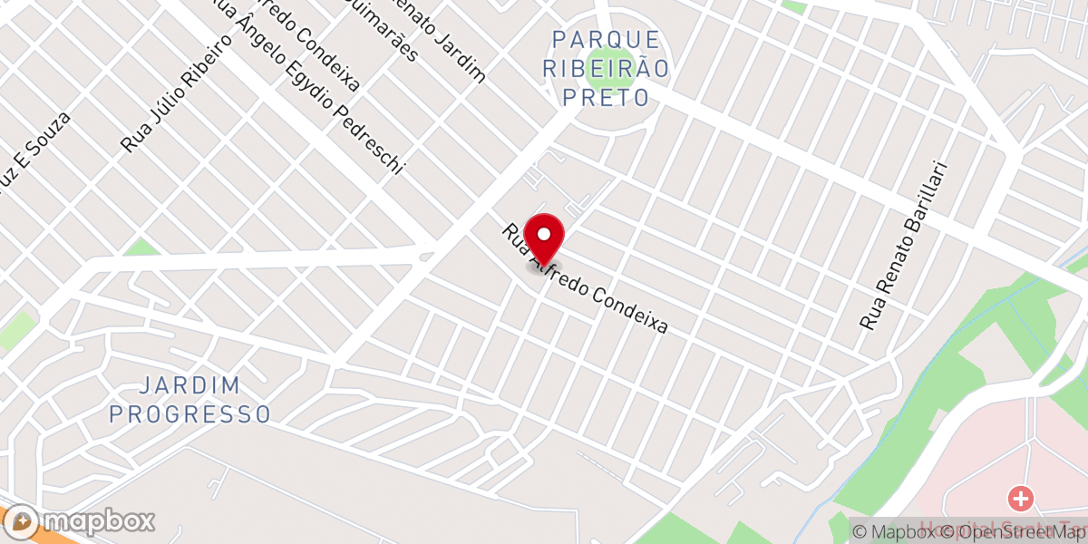 Map showing location of Comunidade Pentecostal Marchesi Church