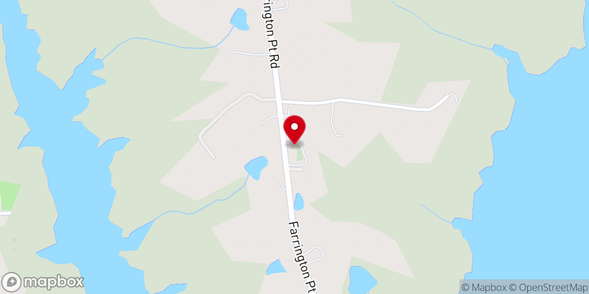 Map showing location of Merritt's Chapel