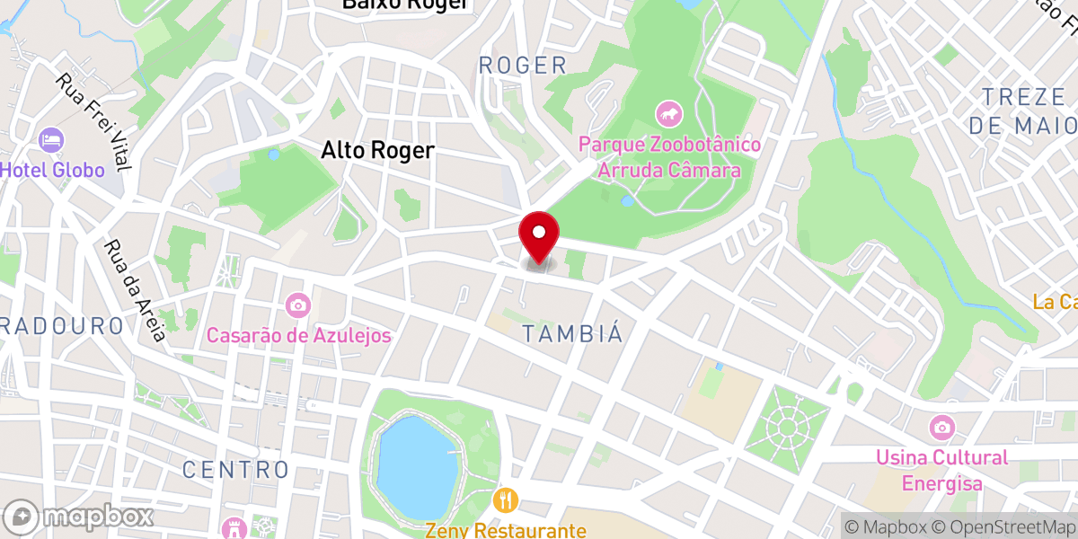 Map showing location of Paróquia Santuário Nossa Senhora Mãe dos Homens
