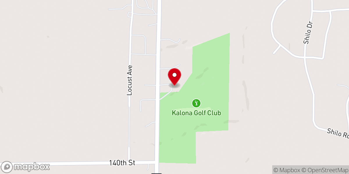 Map showing location of English River Chapel