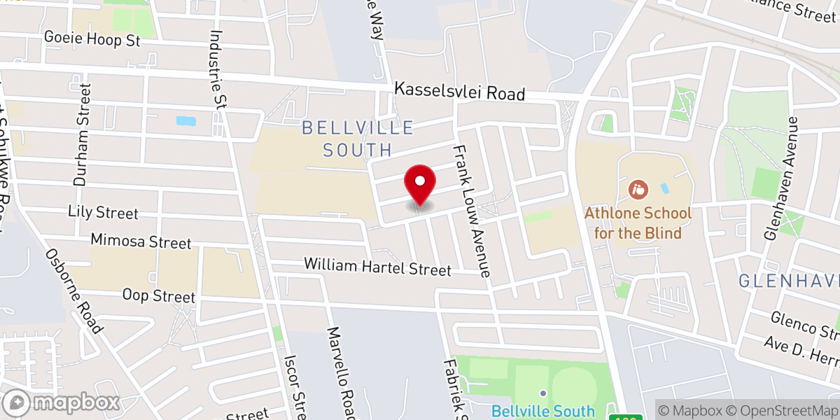 Map showing location of Reformed Community Church