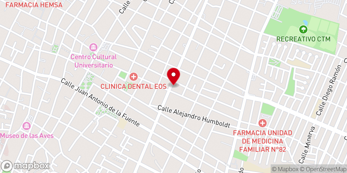 Map showing location of Iglesia Evangélica Cristiana Espiritual ABASOLO