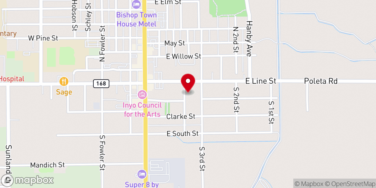 Map showing location of St. Timothy's